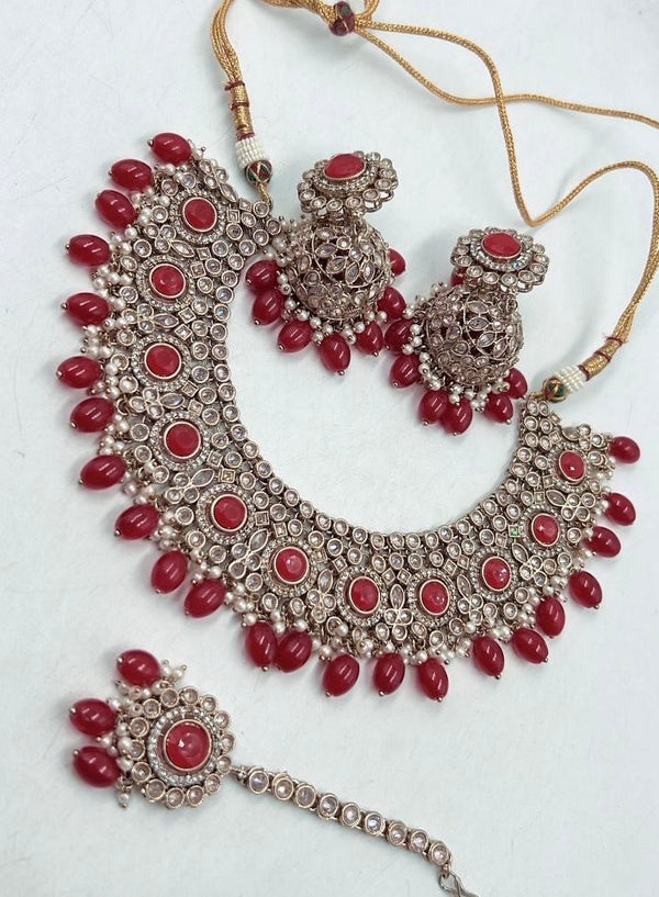 Isha in Red
