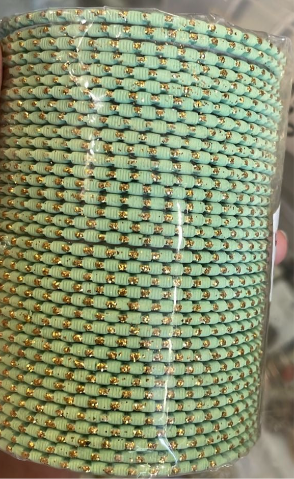 Light Green Bangles in 2.6